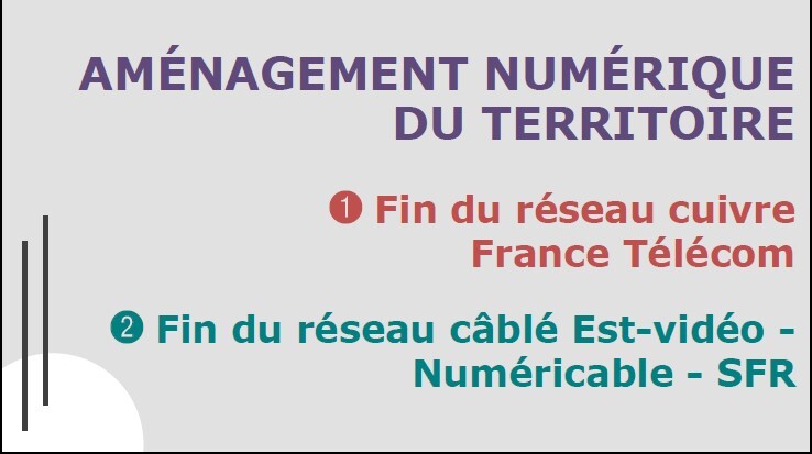 FERMETURE PROGRAMMEE DU RESEAU CUIVRE.