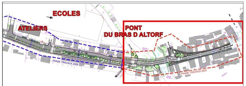 TRAVAUX RUE DE LA GARE