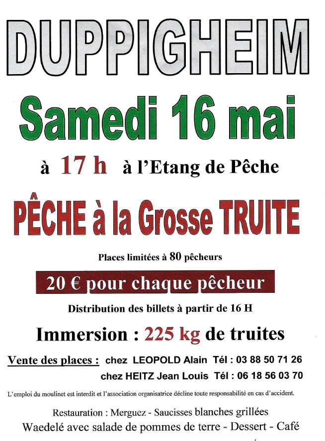 PECHE A LA GROSSE TRUITE